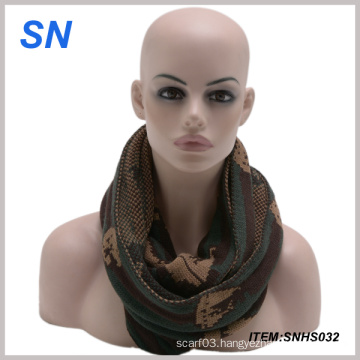 2015 New Products Fashionable Men Knit Infinity Scarf